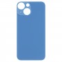 Easy Replacement Big Camera Hole Glass Back Battery Cover for iPhone 13 mini(Blue)