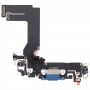 Cable de carga de puerto flexible para iPhone 13 mini (azul)