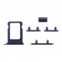 Лоток SIM-карты + боковые ключи для iPhone 13 Mini (синий)