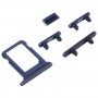 Лоток SIM-карты + боковые ключи для iPhone 13 Mini (синий)