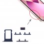 Tarjeta SIM Bandeja + Llaves laterales para iPhone 13 Mini (Azul)