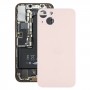 iPhone 13用ガラスバッテリーバックカバー（ピンク）