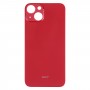 Couverture arrière de la batterie de verre pour iPhone 13 (rouge)