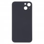 Easy Replacement Big Camera Hole Glass Back Battery Cover for iPhone 13(Black)