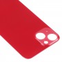 Helppo vaihtaminen iso kameran reikä lasi takaisin akun kansi iPhone 13: lle (punainen)