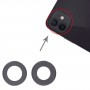 2 PCS Caméra arrière Verre Verre Métal Inside Protector Bague pour iPhone 13