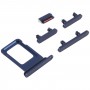 SIM Card Tray + SIM Card Tray + Side Keys for iPhone 13(Blue)