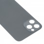 Snadná náhrada Velký fotoaparátový otvor sklo zadní kryt baterie pro iPhone 13 Pro Max (černá)
