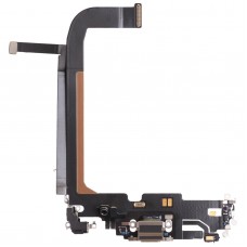 Charging Port Flex Cable for iPhone 13 Pro Max (Gold)