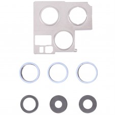 Coperchio della lente della fotocamera con staffa di fissaggio per iPhone 13 Pro (Sierra Blue)