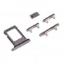 Zásobník karty SIM + SIM karta Tray + boční klávesy pro iPhone 13 Pro (grafit)