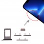 Zásobník karty SIM + SIM karta Tray + boční klávesy pro iPhone 13 Pro (grafit)