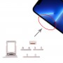 Zásobník karty SIM + SIM karta Tray + boční klávesy pro iPhone 13 Pro (Silver)