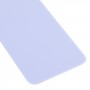 קל החלפת מצלמה גדולה חור זכוכית חזרה סוללה כיסוי עבור iPhone X / XS (סגול)