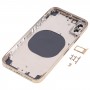 უკან საბინაო საფარი გამოჩენა IP13 Pro for iPhone X (ოქრო)