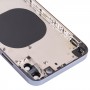უკან საბინაო საფარი გამოჩენა IP13 Pro for iPhone X (ლურჯი)