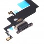 Оригинальный зарядковый порт Flex Cable для iPhone X (черный)