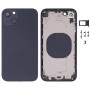 iPhone XR用IP13の外観模造付きバックハウジングカバー（ブラック）