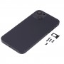 Rückengehäusedeckel mit Erscheinungsbild Nachahmung von IP13 für iPhone XR (schwarz)