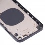 Rückengehäusedeckel mit Erscheinungsbild Nachahmung von IP13 für iPhone XR (schwarz)