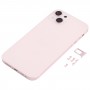 Tagasi korpus kate IP13 välimuse imitatsioon iPhone XR jaoks (roosa)