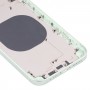 iPhone XR用IP13の外観模造付きバックハウジングカバー（緑）