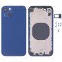 Rückengehäusedeckel mit Erscheinungsbild Nachahmung von IP13 für iPhone XR (blau)