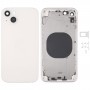 背部外壳盖，带有外观模仿IP13，适用于iPhone XR（白色）