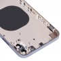 背部外壳盖，外观模仿IP13 Pro Max适用于iPhone XS Max（蓝色）
