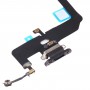 Оригинальный зарядный порт Flex Cable для iPhone XS (черный)