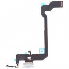 Original Charging Port Flex Cable for iPhone XS (White) 
