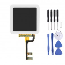 LCD Screen and Digitizer Full Assembly for iPod nano 6th(White) 