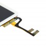 LCD-skärm och digitizer fullmontering för iPod nano 6: e (vit)