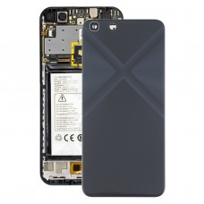 Couvercle arrière de la batterie de verre pour Alcatel One Touch X1 7053D (Noir)