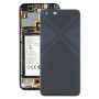 Стъклена батерия Задна корица за Alcatel One Touch X1 7053D (черен)