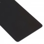 Glass Battery Back Cover for Alcatel 3X 2020 5061 5061K 5061U(Black)