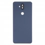Grass Material Battery Back Cover With Camera Lens for Asus Zenfone 5 Lite ZC600KL(Blue)