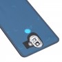 asus Zenfone 5 Lite ZC600KL（青）のためのカメラレンズと草の材料の電池の背面カバー