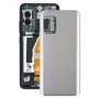 Glass bateria tylna pokrywa z klejem ASUS Zenfone 8 ZS590KS (Frosted Silver)