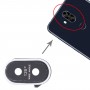 Coperchio dell'obiettivo della fotocamera per Asus Zenfone 5 Lite ZC600KL (nero)