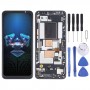 OLED Anyag LCD képernyő és digitalizáló Teljes Szerelési kerettel Asus ROG Phone 5 ZS673KS (fekete)