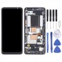 OLED Materiál LCD displej a digitizér Plná sestava s rámem pro Asus Rog Phone 5 ZS673Ks (černá)