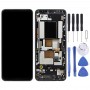 AMOLED Material LCD Screen and Digitizer Full Assembly With Frame for Asus ROG Phone 5 ZS673KS 1B048IN I005DB I005DA(Black)