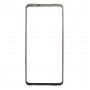 Первый экран внешний стеклянный объектив для Asus Rog Phone 5 ZS673KS I005DA (черный)