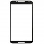 Предна екрана Външно стъкло обектив за Google Nexus 6 / XT1103 (черен)