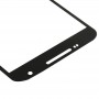 Elülső képernyő Külső üveglencse a Google Nexus 6 / XT1103 (fekete) számára