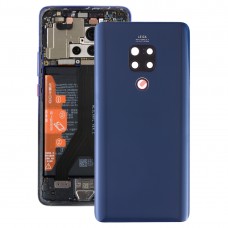 Original Battery Back Cover with Camera Lens for Huawei Mate 20(Blue)