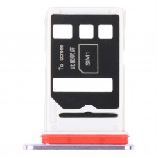 Tarjeta SIM Tray + Bandeja de tarjeta SIM para Huawei NOVA 8 PRO 5G (PURPLE)