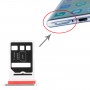 Tarjeta SIM Tray + Bandeja de tarjeta SIM para Huawei Nova 8 Pro 5G (Plata)
