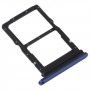 SIM-Karten-Tablett + SIM-Kartenablage für Huawei Nova 8 5G (blau)